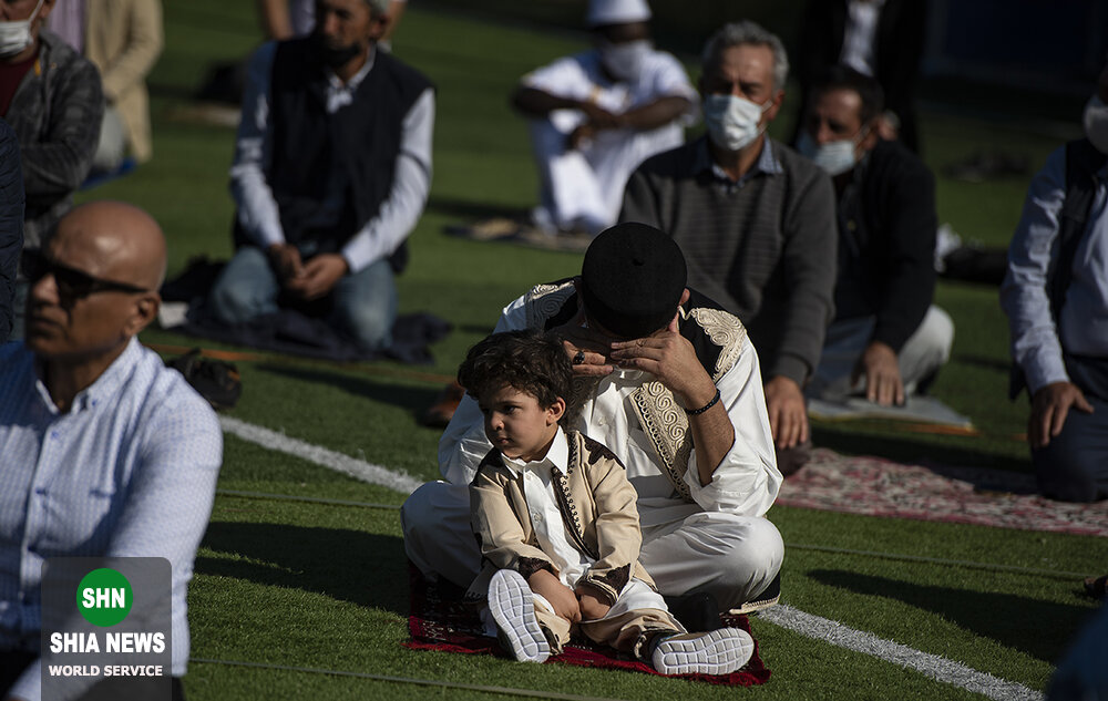 برگزاری نماز عید فطر در بالکان با رعایت فاصله‌گذاری اجتماعی
