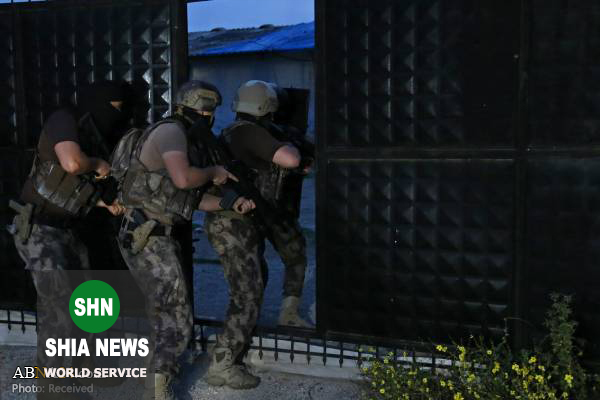 عملیات نیروهای امنیتی ترکیه علیه داعش در آدانا