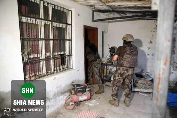 عملیات نیروهای امنیتی ترکیه علیه داعش در آدانا