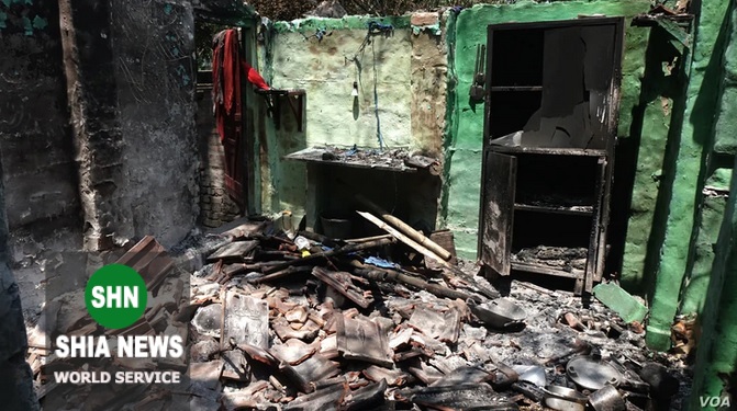 سوزاندن منازل مسلمانان در هند به دست هندوهای تندرو