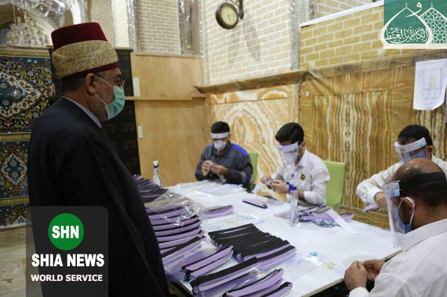 توزیع ماسک و کپسول اکسیژن توسط آستان امامین جوادین (ع) توزیع ماسک و کپسول اکسیژن توسط آستان امامین جوادین (ع)