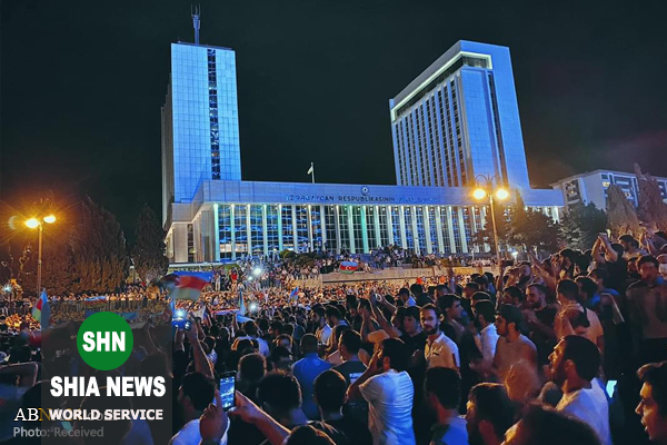 اعلام آمادگی هزاران نفر از مردم آذربایجان برای جنگ با ارمنستان
