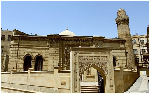 مسجد جامع باکو روی خاک معبد آتشگاه