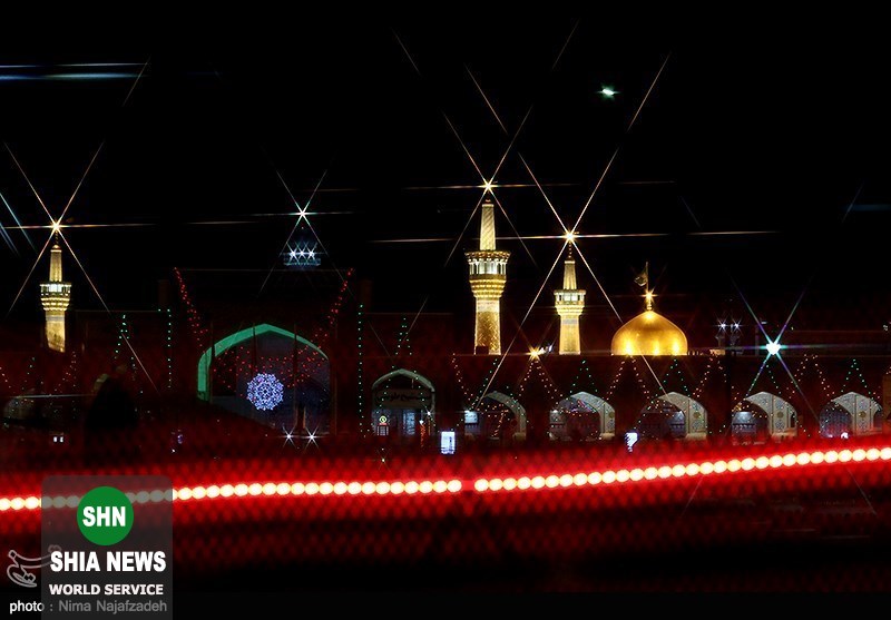 چراغانی شهر مشهد به مناسبت عید سعید غدیر