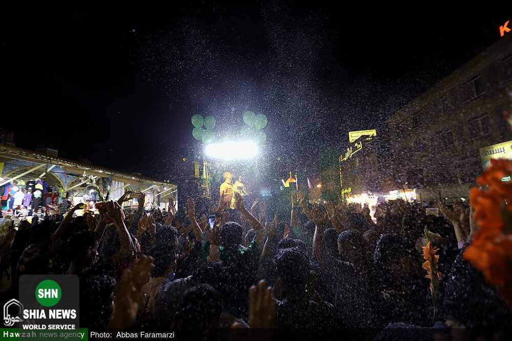 حال و هوای حرم حضرت فاطمه معصومه(س) در شب عید غدیر