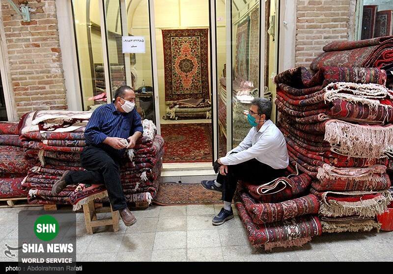کسادی بازار سنتی فرش همدان در سایه کرونا کسادی بازار سنتی فرش همدان در سایه کرونا