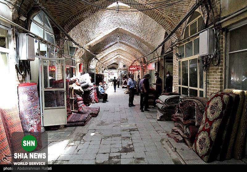 کسادی بازار سنتی فرش همدان در سایه کرونا کسادی بازار سنتی فرش همدان در سایه کرونا