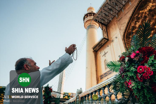 حال و هوای حرم امام علی(ع) در روز مباهله