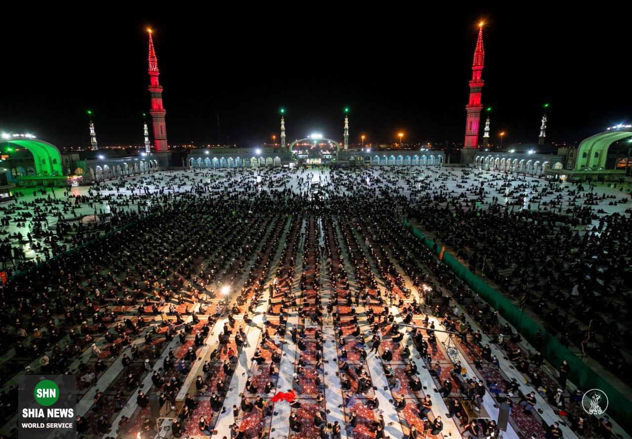 عزاداری ماه محرم در مسجد جمکران