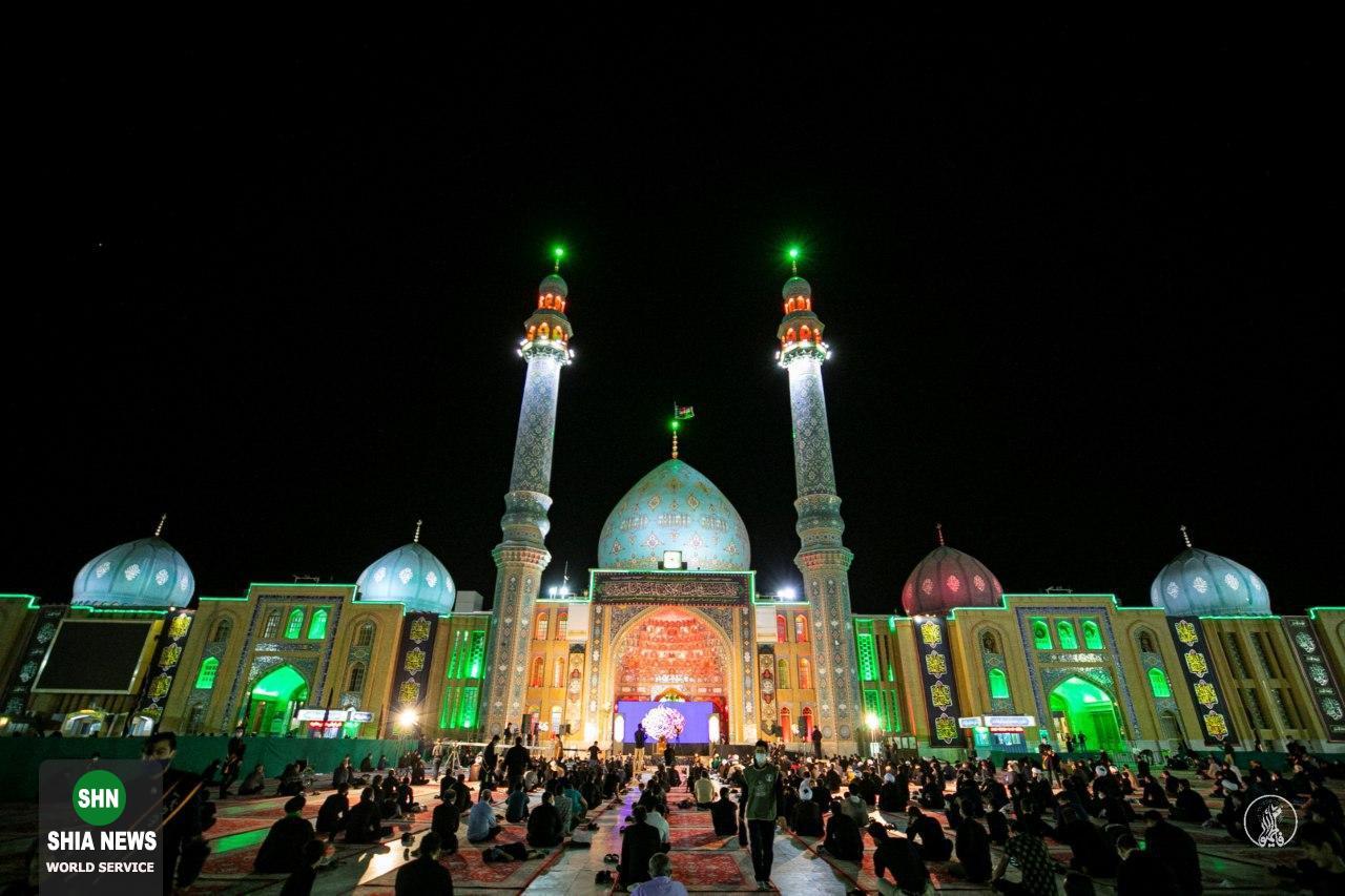 عزاداری ماه محرم در مسجد جمکران