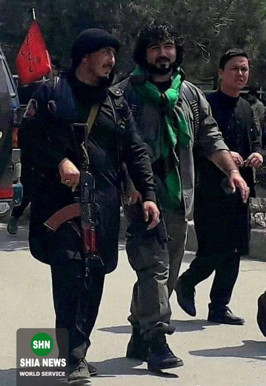 گزارش تصویری از مدافعان امنیت حسینیه ها در افغانستان