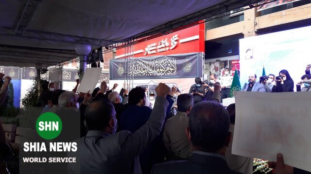 محکومیت توهین به پیامبر و قرآن در تجمع مردم تهران