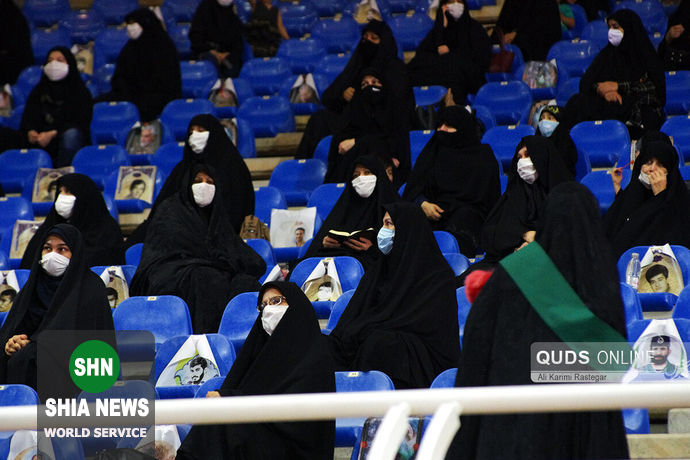 ورزشگاه امام رضا(ع) مشهد میزبان سوگواران حسینی