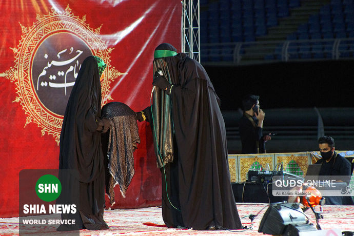 ورزشگاه امام رضا(ع) مشهد میزبان سوگواران حسینی