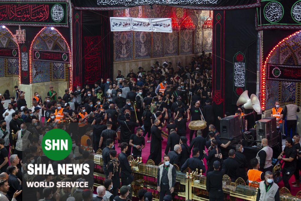 تصاویر/ حضور دسته&zwnj;جات عزاداری در بین الحرمین