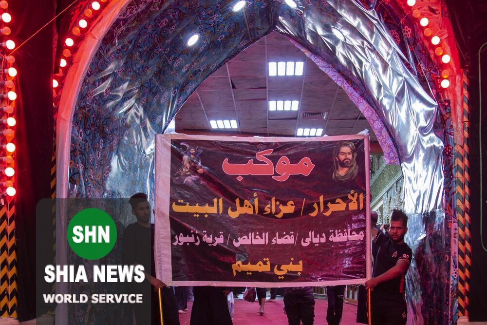 تصاویر/ حضور دسته&zwnj;جات عزاداری در بین الحرمین