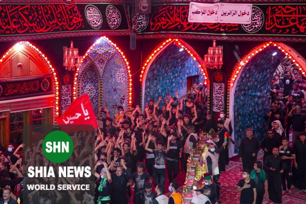 تصاویر/ حضور دسته&zwnj;جات عزاداری در بین الحرمین