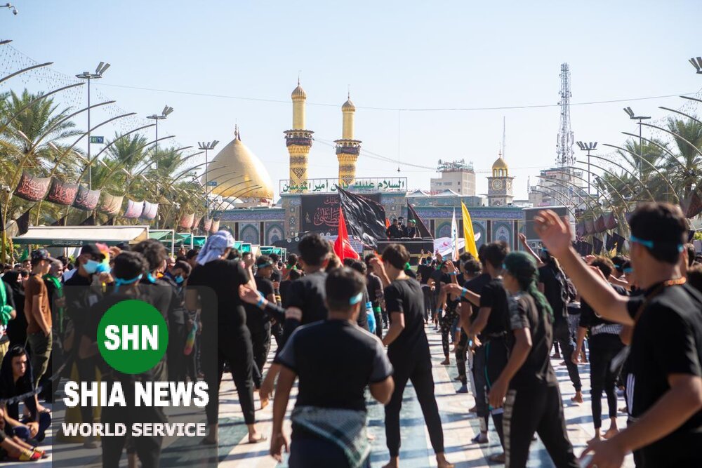 تصاویر/ حضور دسته&zwnj;جات عزاداری در بین الحرمین