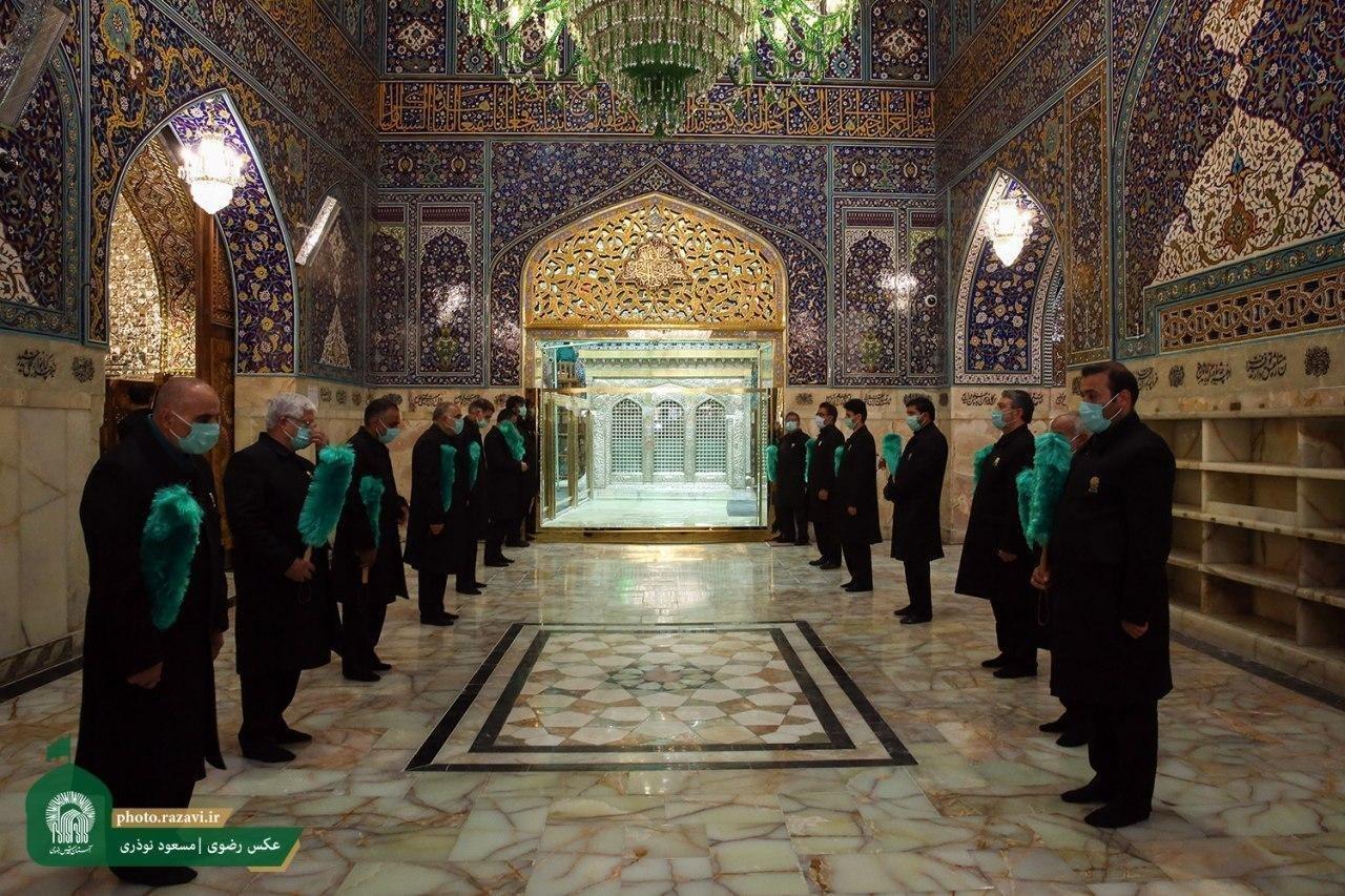 بخشی از مسیر روضه منوره حرم مطهر رضوی بازگشایی شد