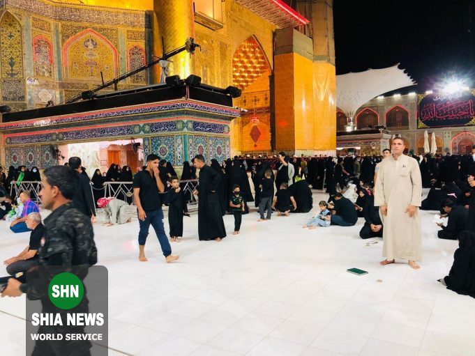 حرم مطهر ایرالمومنین(ع) در آستانه سالروز رحلت پیامبر اکرم (ص) حرم مطهر ایرالمومنین(ع) در آستانه سالروز رحلت پیامبر اکرم (ص)