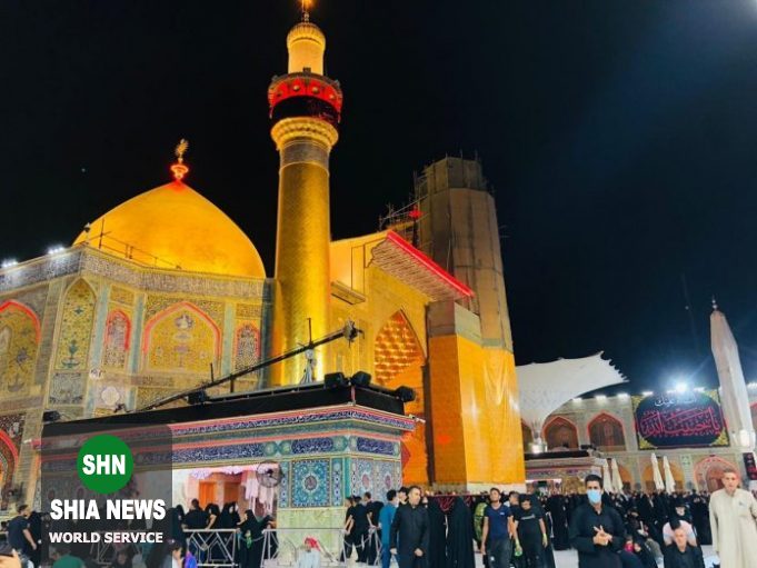 حرم مطهر ایرالمومنین(ع) در آستانه سالروز رحلت پیامبر اکرم (ص) حرم مطهر ایرالمومنین(ع) در آستانه سالروز رحلت پیامبر اکرم (ص)