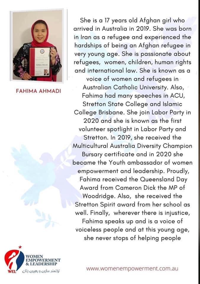 موفقیت نوجوان مهاجر افغانستانی در دانشگاه کاتولیک استرالیا