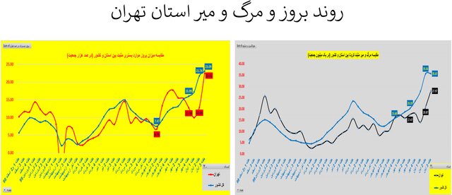 تهران در هیاهوی کرونا/ مرگ روزانه ۱۵۰ تا ۲۰۰ نفر