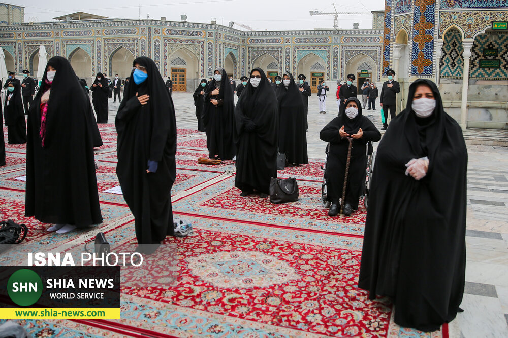 تجمع ورزشکاران مشهدی در محکومیت هتک حرمت به ائمه اطهار(ع)