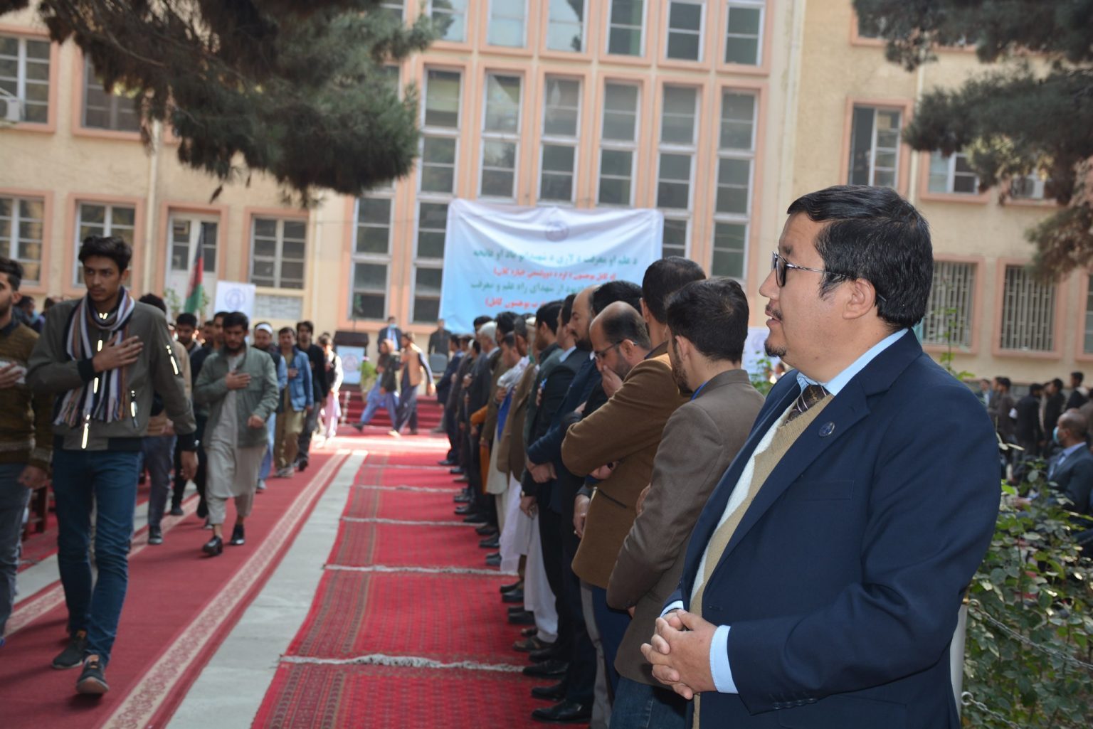 برگزاری مراسم فاتحه‌خوانی قربانیان حمله به دانشگاه کابل