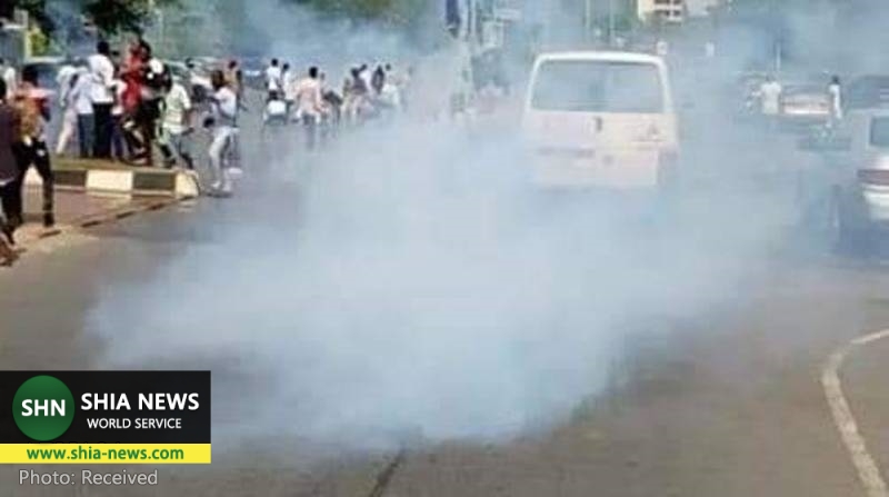 حمله پلیس نیجریه به تظاهرات مسالمت آمیز شیعیان در ابوجا