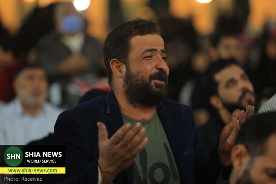 مراسم قرائت دعای کمیل در مسجد کوفه