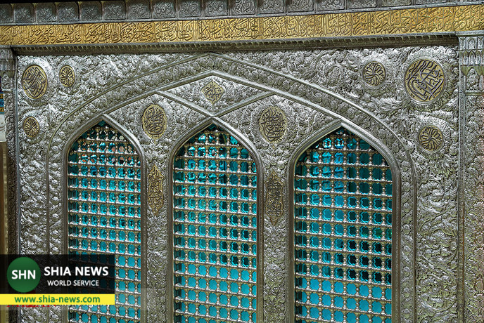 نورپردازی جدید ضریح مطهر امام رضا (ع)