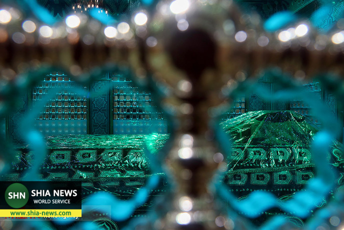 نورپردازی جدید ضریح مطهر امام رضا (ع)