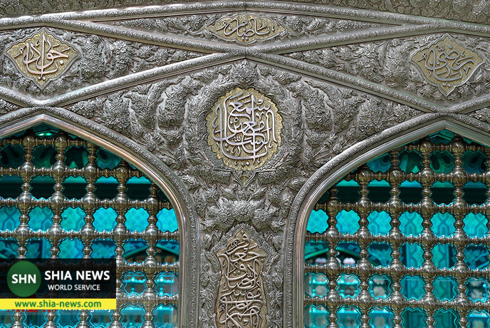 نورپردازی جدید ضریح مطهر امام رضا (ع)