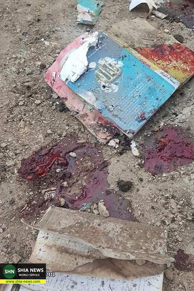 تصاویر حمله انتحاری داعش به مرکز آموزشی کوثر دانش