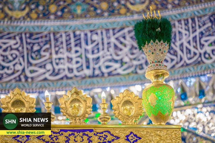 تصاویری زیبا از حرم امامین عسکریین(ع) در سامراء