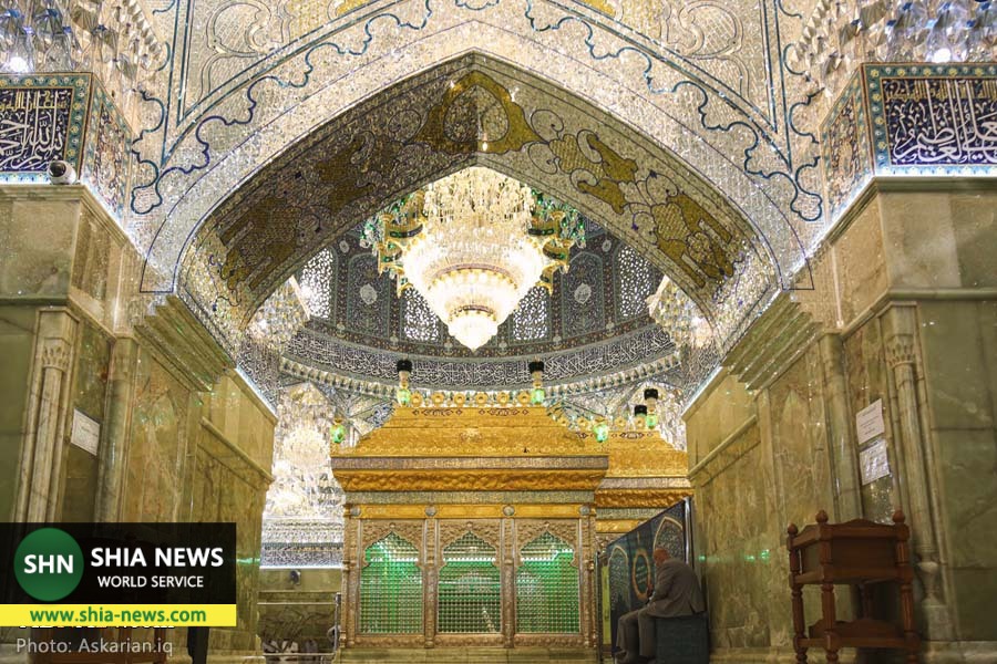 تصاویری زیبا از حرم امامین عسکریین(ع) در سامراء