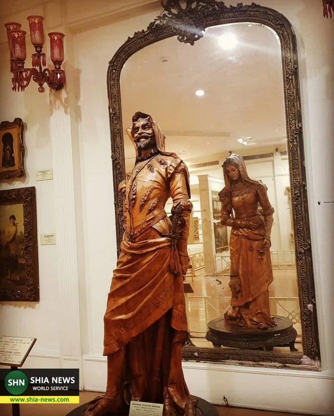 یکی از زیباترین مجسمه&zwnj;های چوبی جهان