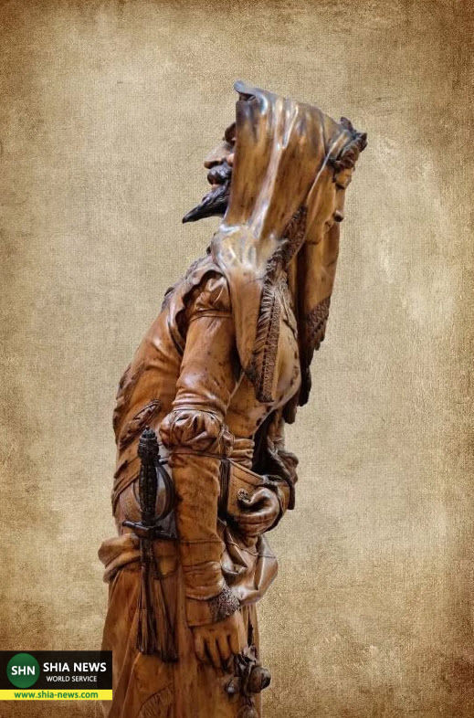 یکی از زیباترین مجسمه‌های چوبی جهان