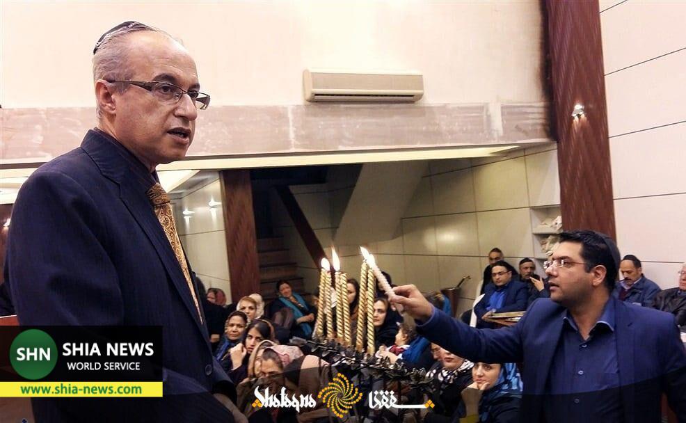 کلیمیان ایران در عید حنوکا دعا می کنند