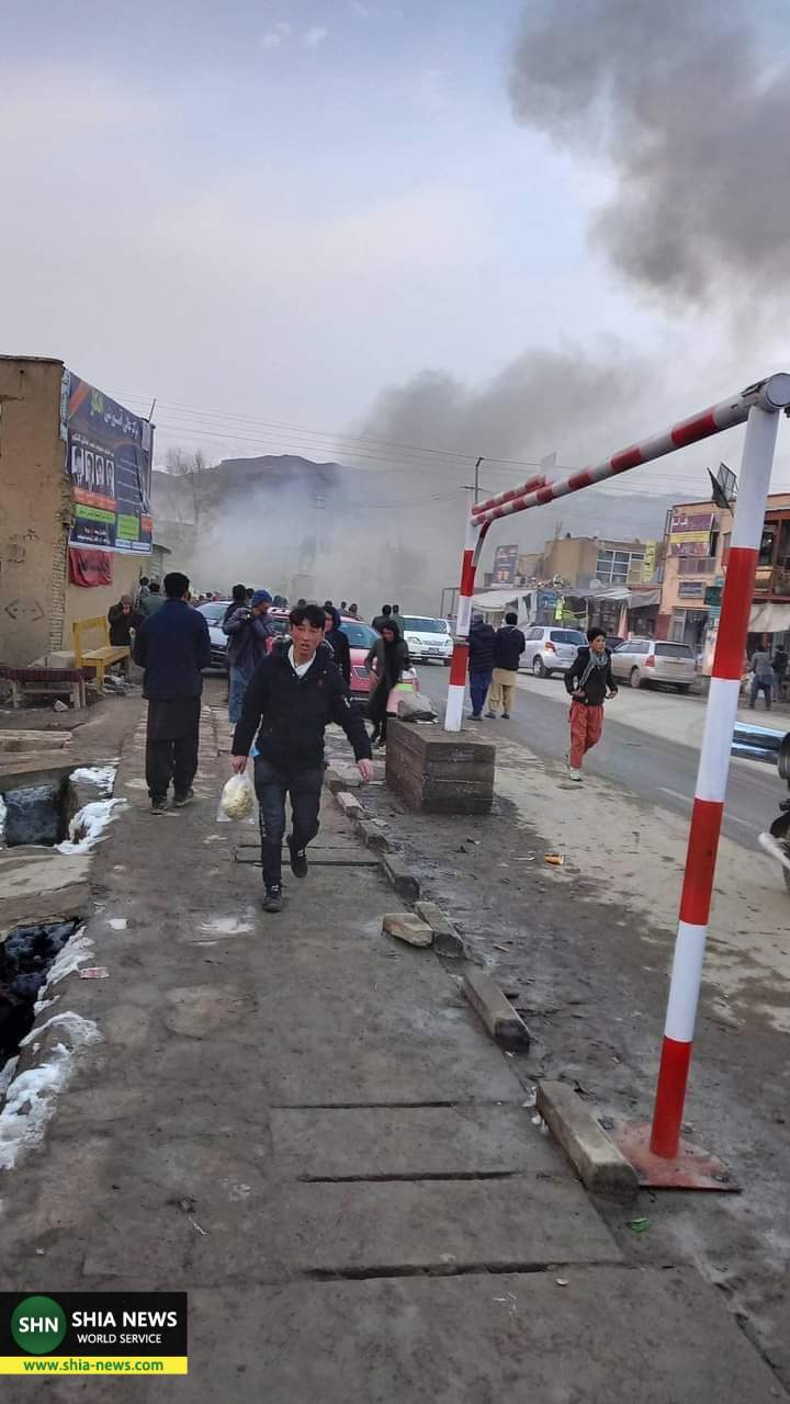 انفجار در شهر شیعه نشین بامیان افغانستان