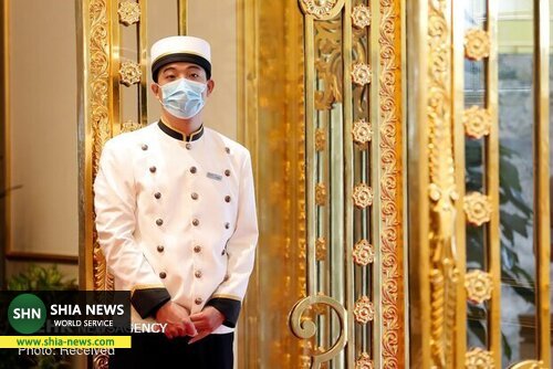 تصاویر دیدنی از نخستین هتل طلایی جهان