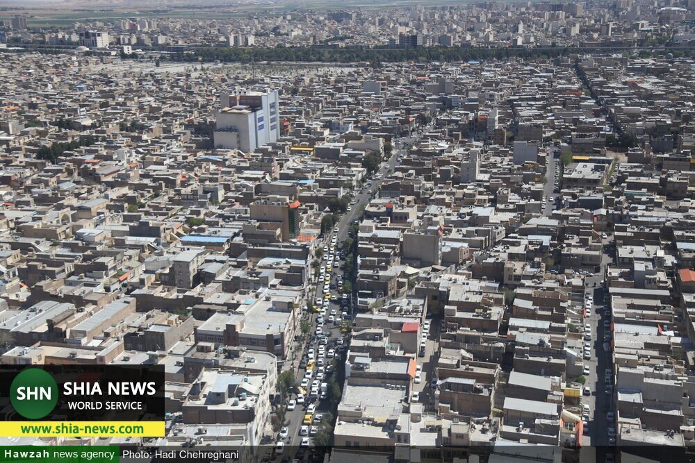 تصاویر هوایی از شهر مقدس قم