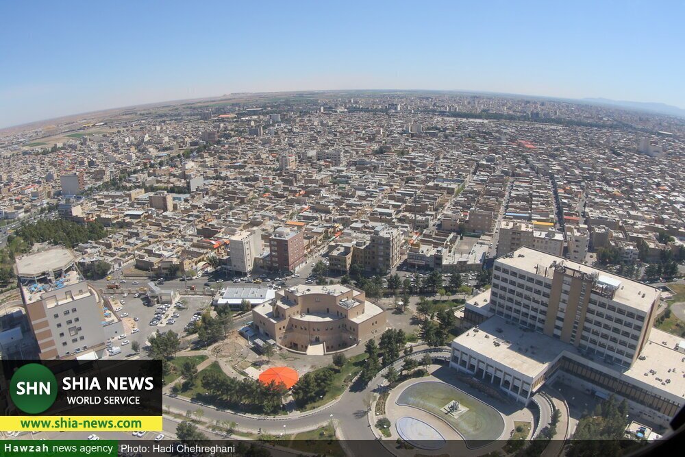 تصاویر هوایی از شهر مقدس قم