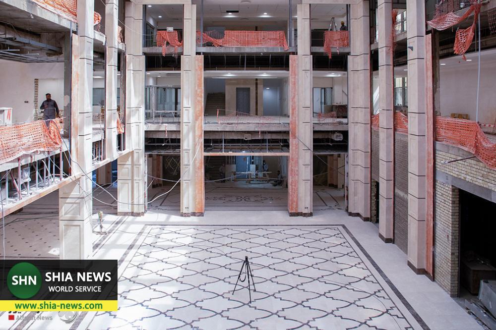 بازدید نماینده آیت الله سیستانی از دانشگاه الزهراء در کربلا