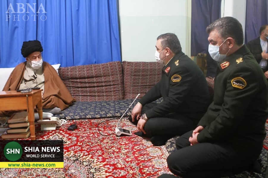 گزارش تصویری/ دیدار فرمانده نیروی انتظامی با مراجع تقلید گزارش تصویری/ دیدار فرمانده نیروی انتظامی با مراجع تقلید