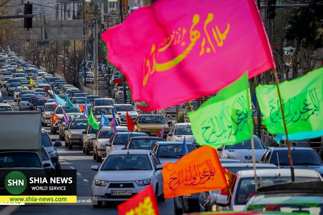 تصاویر/ کاروان خودرویی جشن نیمه شعبان تصاویر/ کاروان خودرویی جشن نیمه شعبان