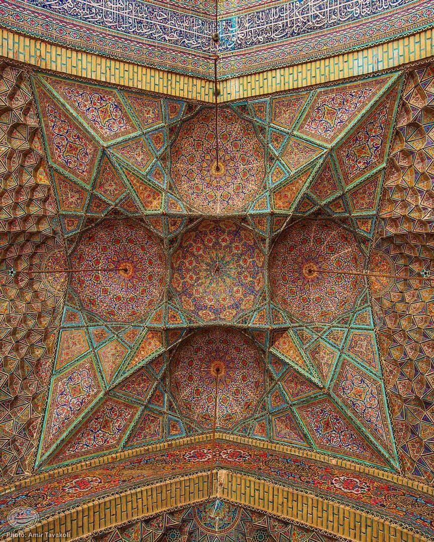 ظرافت معماری مسجد نصیرالملک شیراز