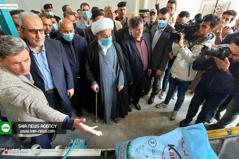 آستان قدس حسینی بزرگترین کارخانه تولید خوراک دام و طیور را افتتاح کرد + تصاویر