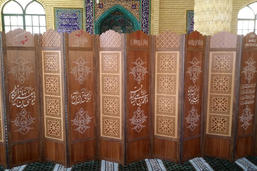 پارتیشن مذهبی برای مسجد و حسینیه